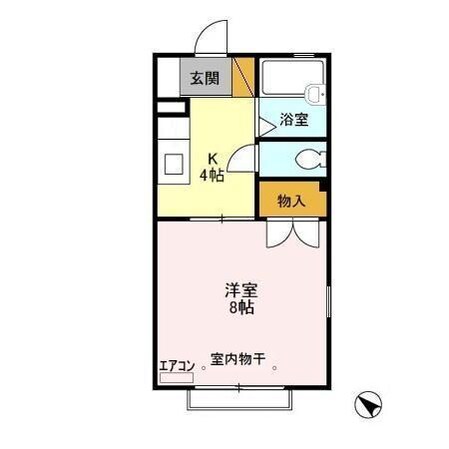 五井駅 バス5分  君塚郵便局下車下車：停歩4分 1階の物件間取画像